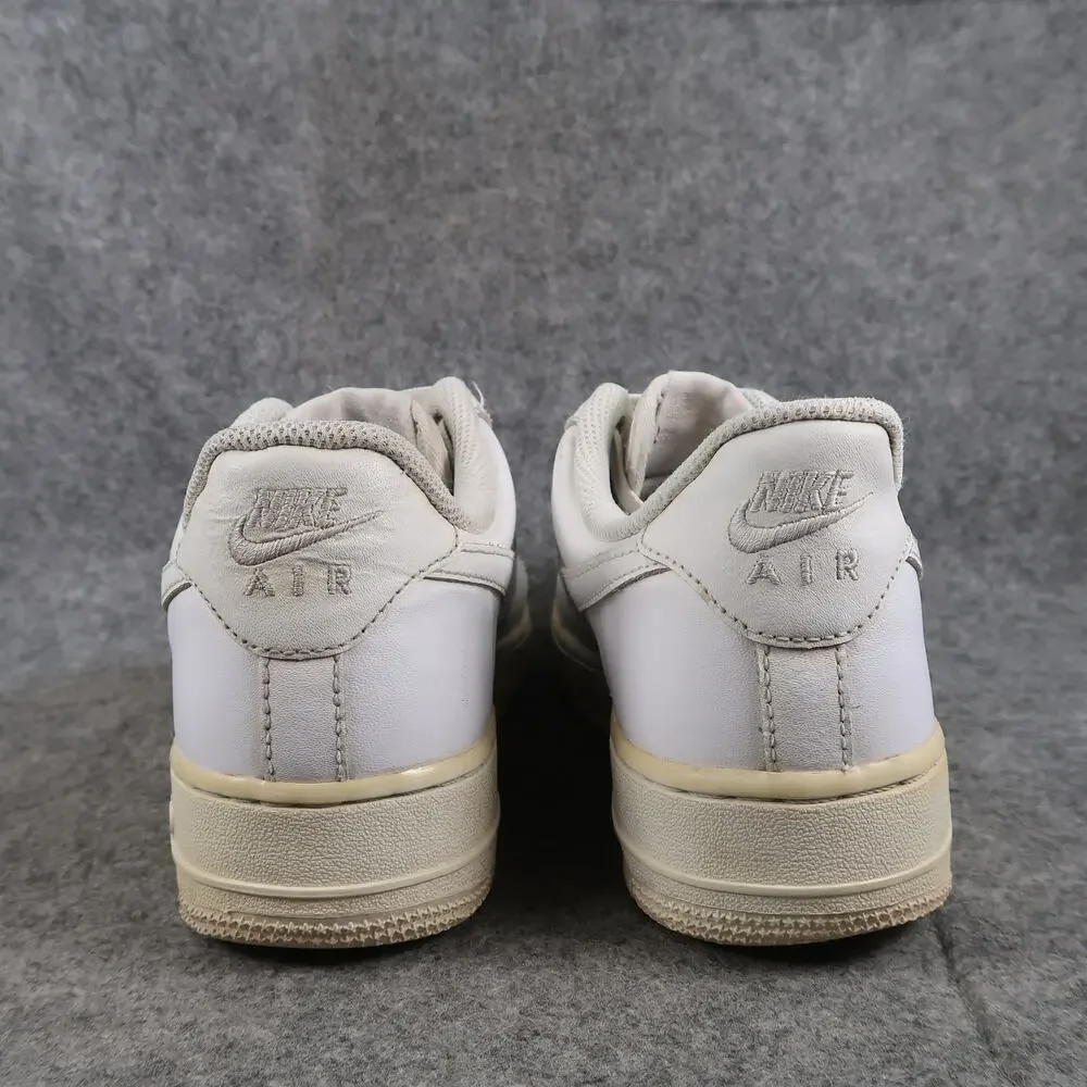 Nike Shoes Womens 7.5 Air Force 1 Low Sneakers Casual White Trainer Lace Up